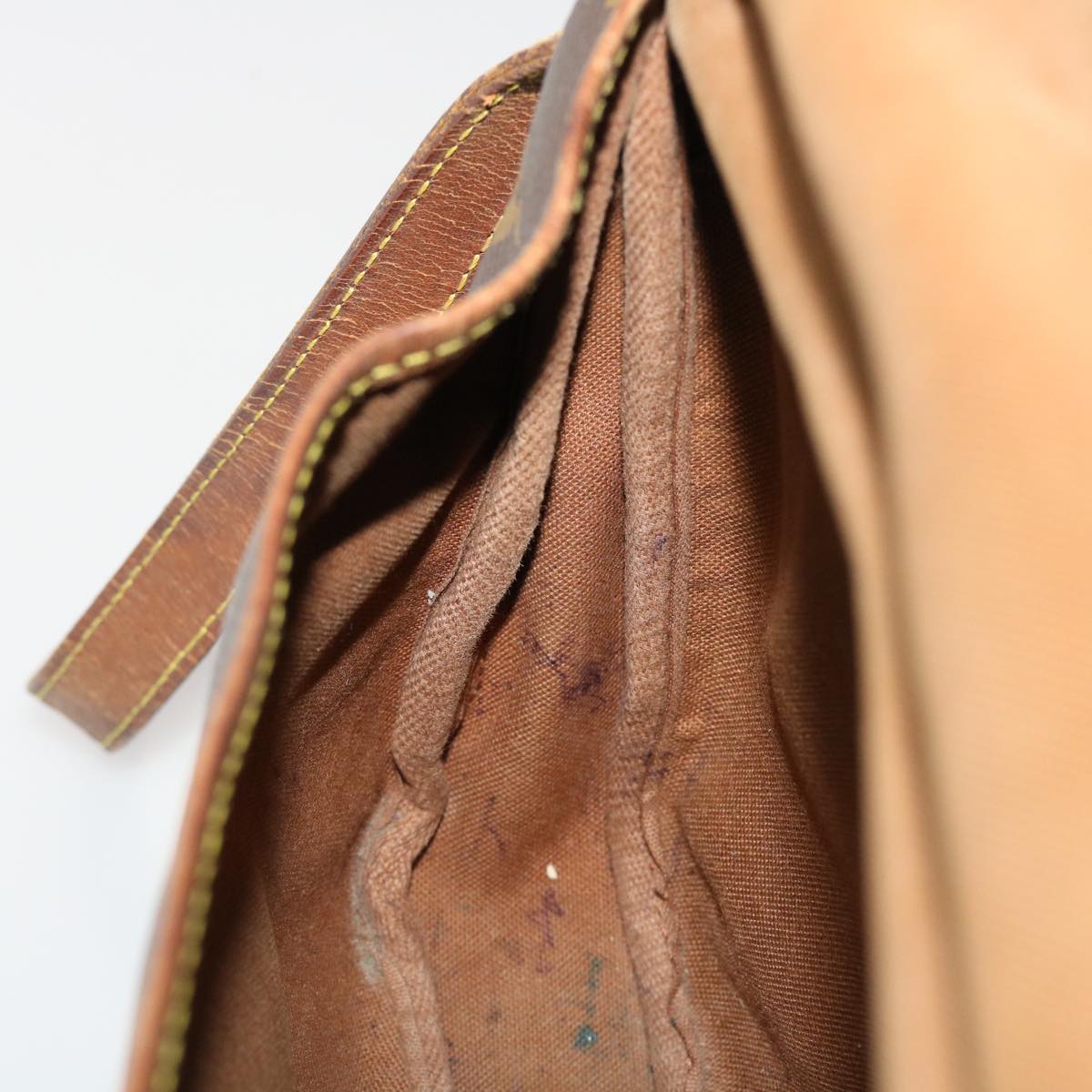 LOUIS VUITTON Monogram Saumur 30 Shoulder Bag M42256 LV bs6246