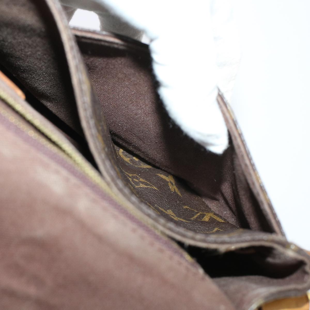 LOUIS VUITTON Monogram Menilmontant PM Shoulder Bag M40474 LV bs6281