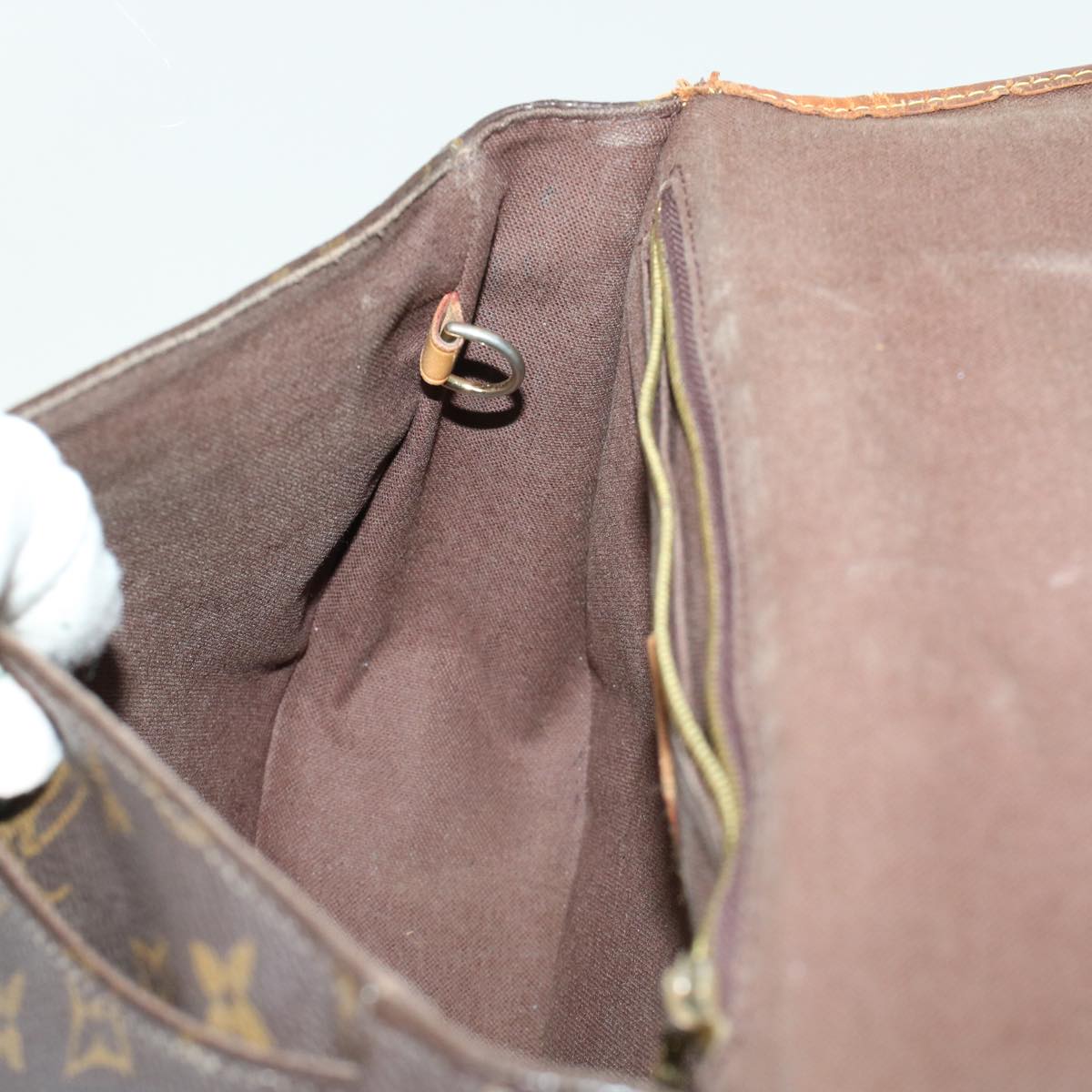LOUIS VUITTON Monogram Menilmontant PM Shoulder Bag M40474 LV bs6281