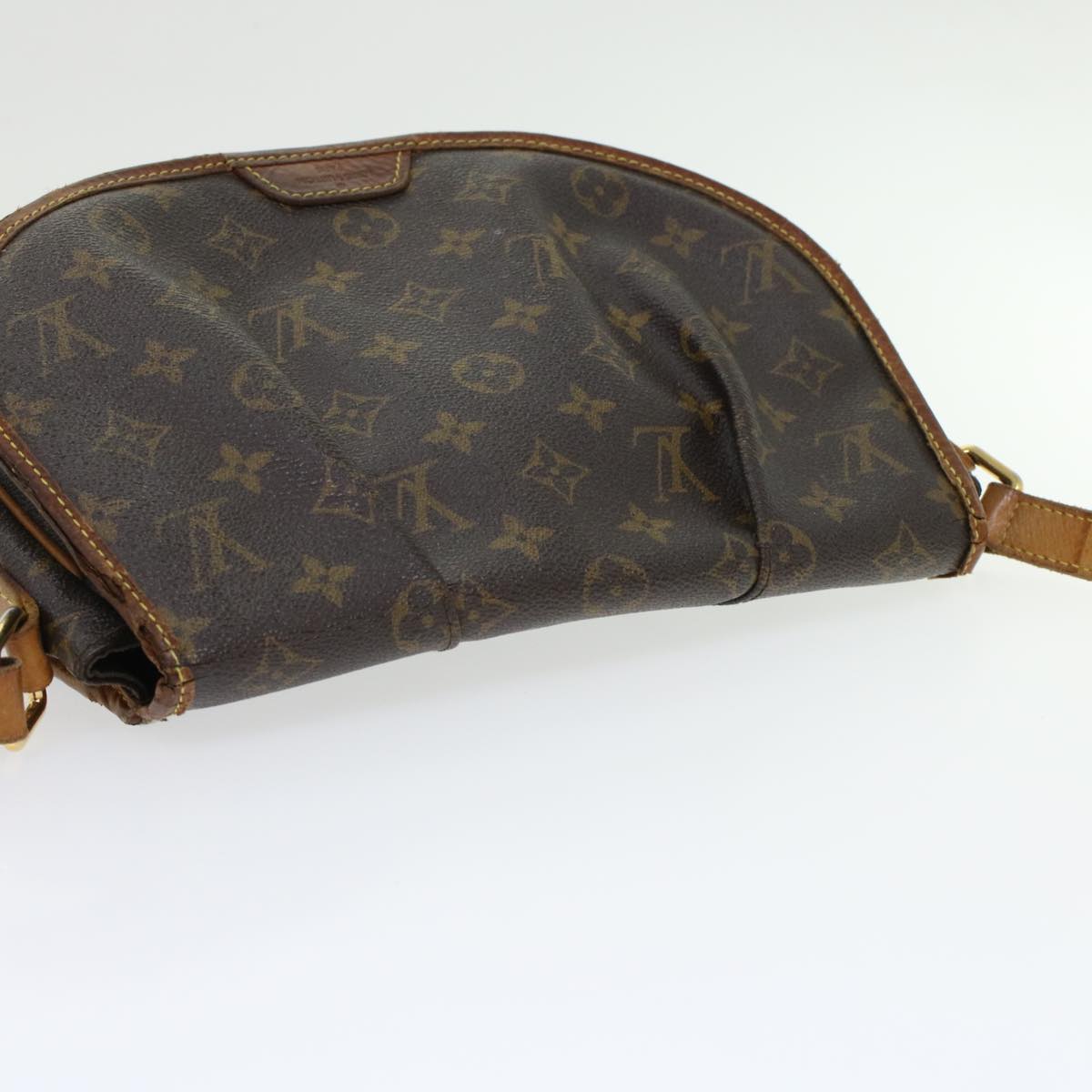 LOUIS VUITTON Monogram Menilmontant PM Shoulder Bag M40474 LV bs6281