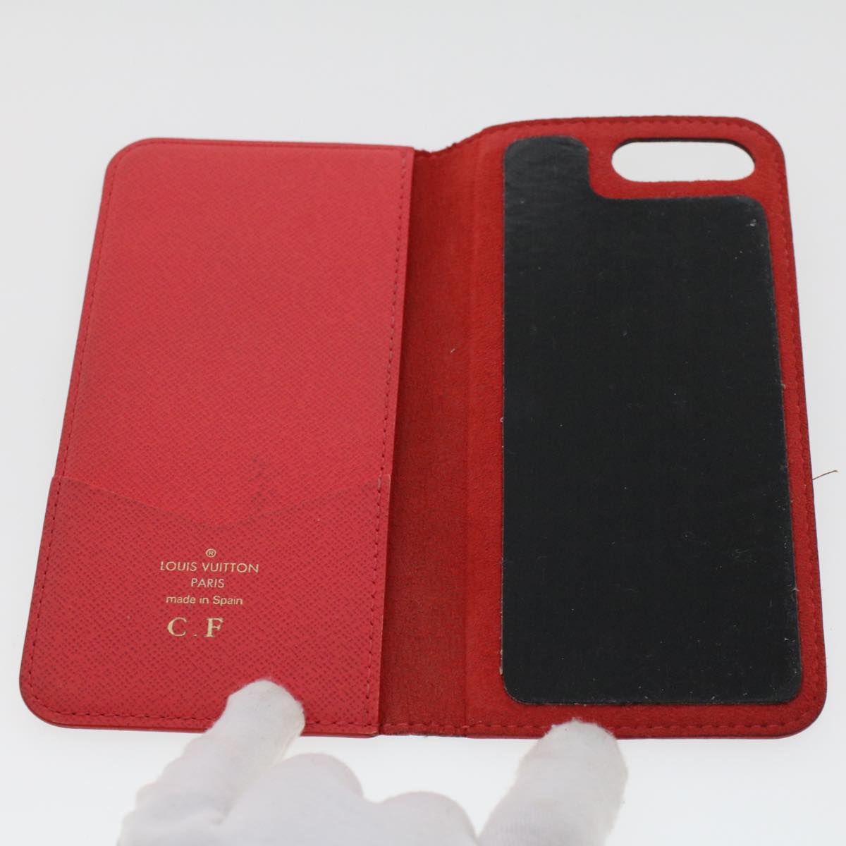 LOUIS VUITTON Monogram Damier Ebene iPhone Case Wallet 4Set LV bs6282