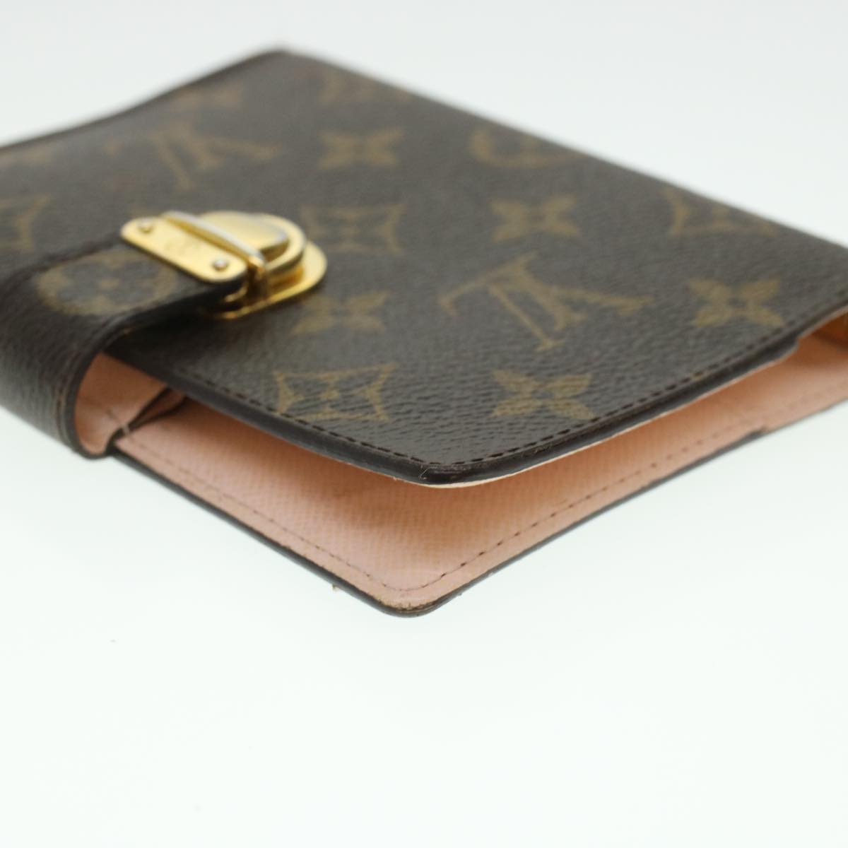 LOUIS VUITTON Monogram Agenda Koala PM Day Planner Cover Pink R21013 bs6285