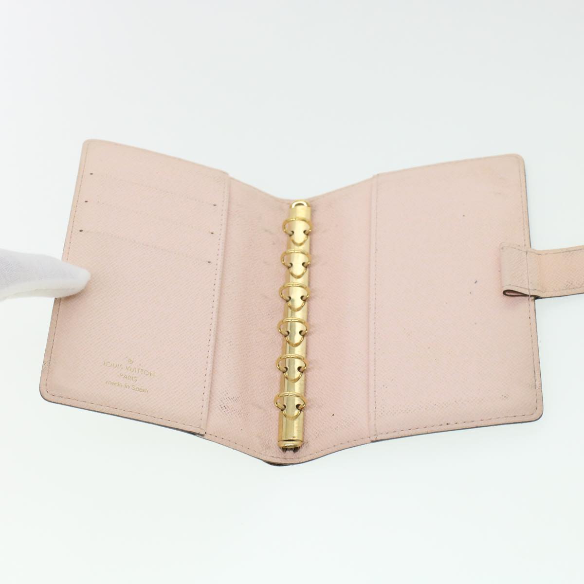LOUIS VUITTON Monogram Agenda Koala PM Day Planner Cover Pink R21013 bs6285