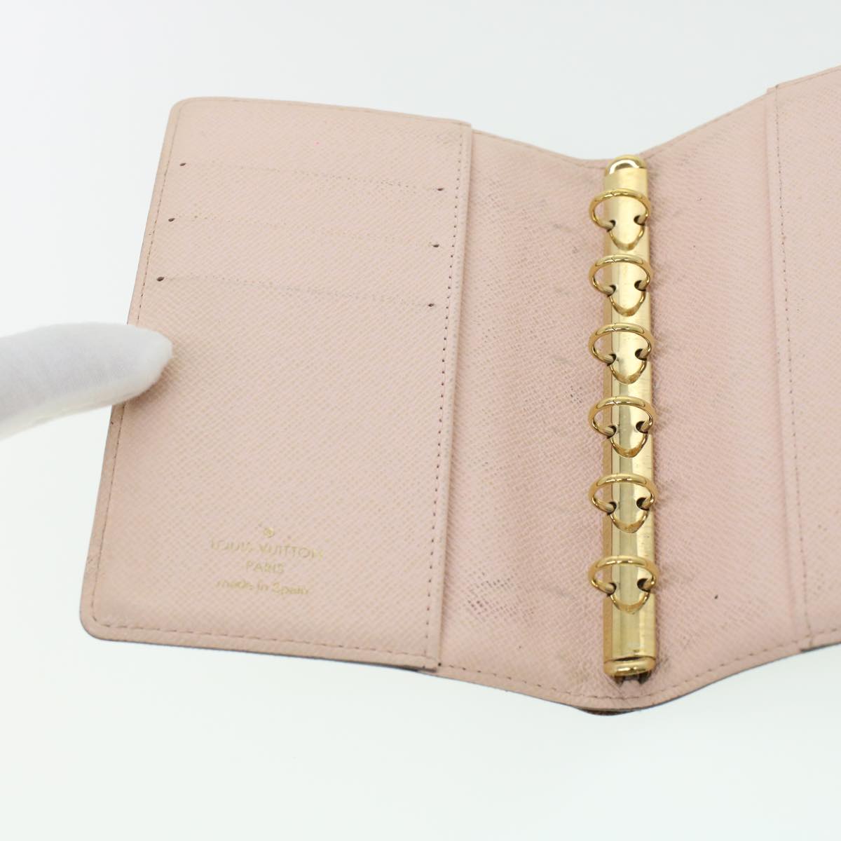 LOUIS VUITTON Monogram Agenda Koala PM Day Planner Cover Pink R21013 bs6285