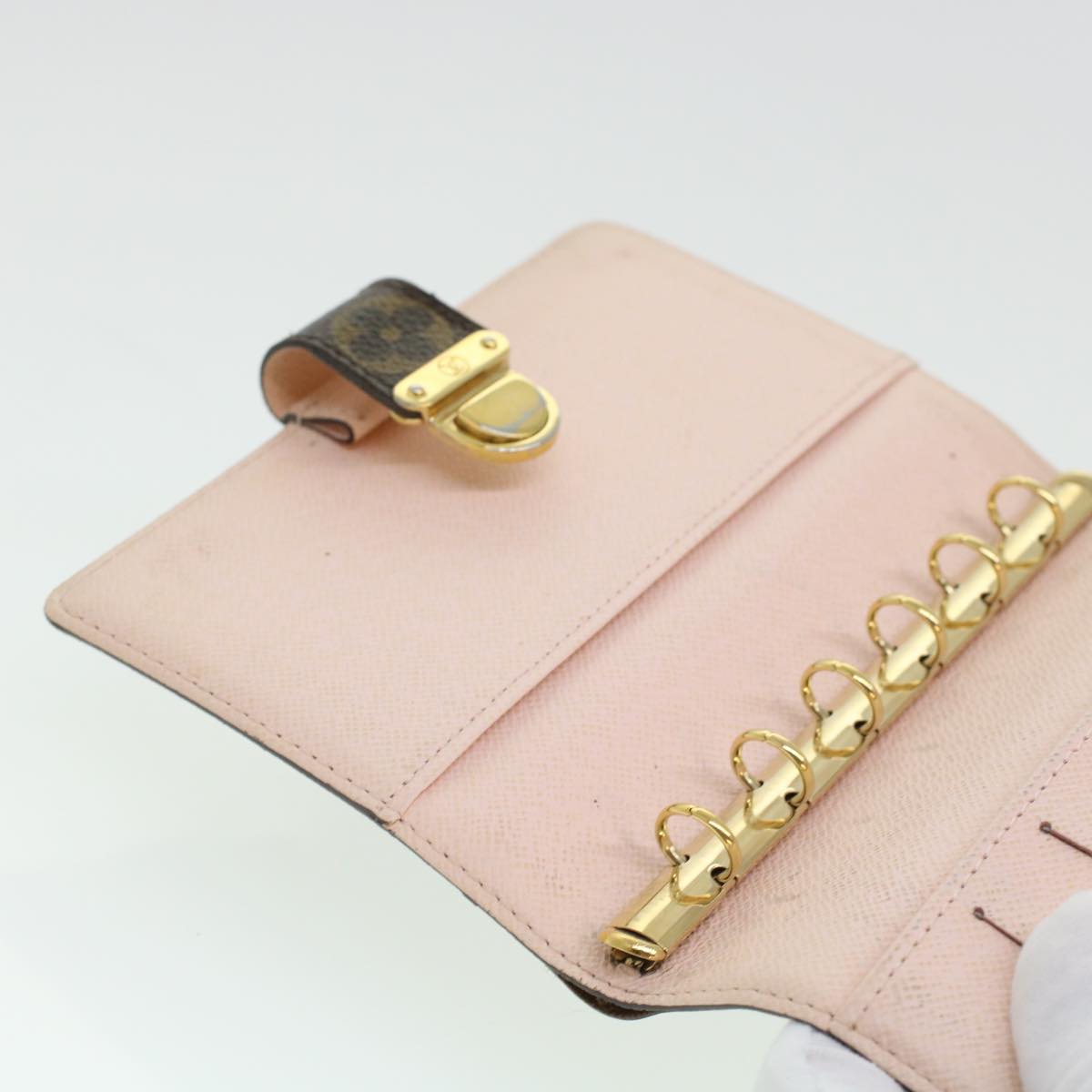 LOUIS VUITTON Monogram Agenda Koala PM Day Planner Cover Pink R21013 bs6285