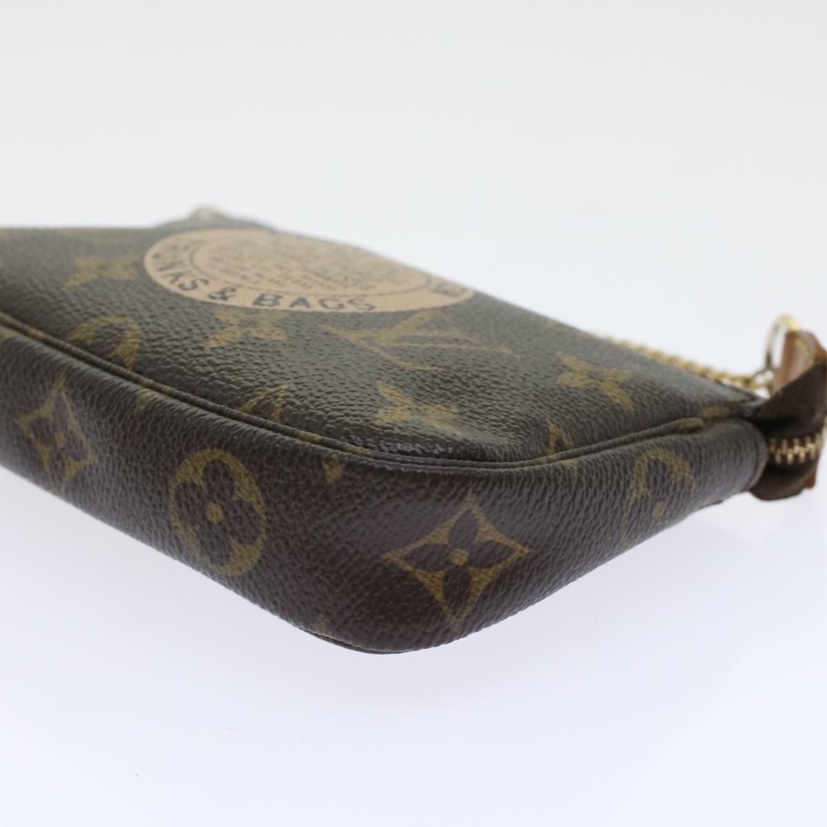 LOUIS VUITTON Monogram T&B Mini Pochette Accessoires Pouch M60153 LV bs6287