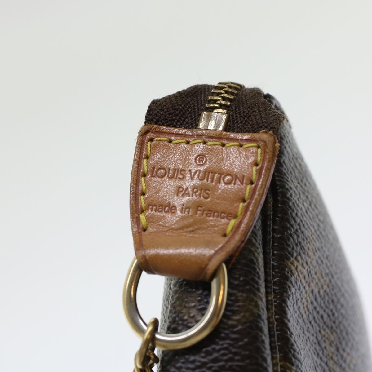 LOUIS VUITTON Monogram T&B Mini Pochette Accessoires Pouch M60153 LV bs6287