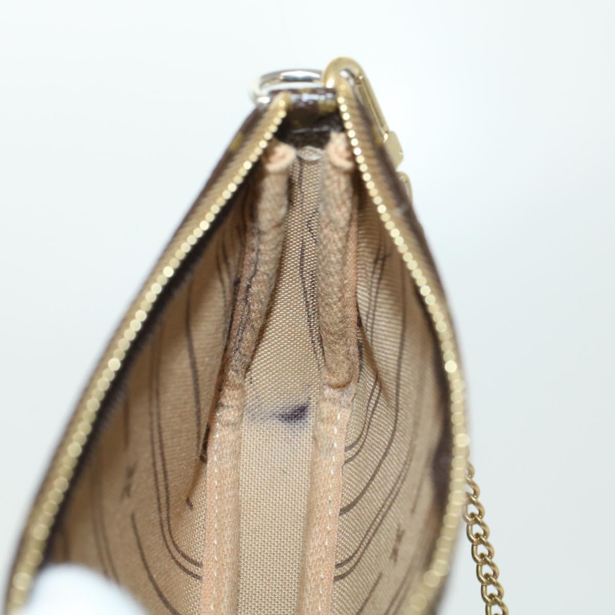 LOUIS VUITTON Monogram T&B Mini Pochette Accessoires Pouch M60153 LV bs6287