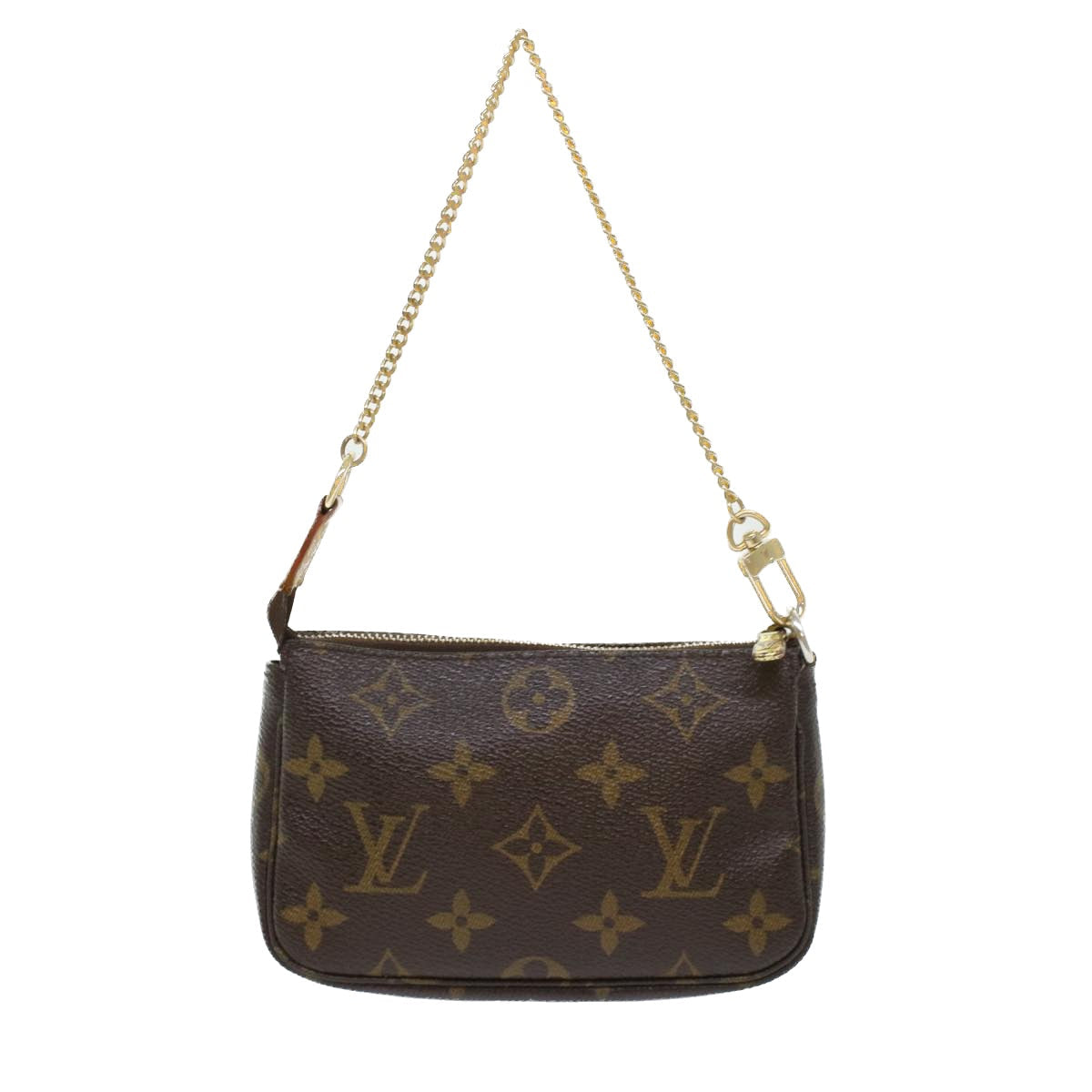 LOUIS VUITTON Monogram T&B Mini Pochette Accessoires Pouch M60153 LV bs6287