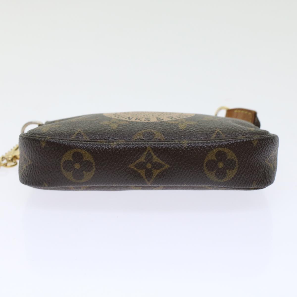 LOUIS VUITTON Monogram T&B Mini Pochette Accessoires Pouch M60153 LV bs6287