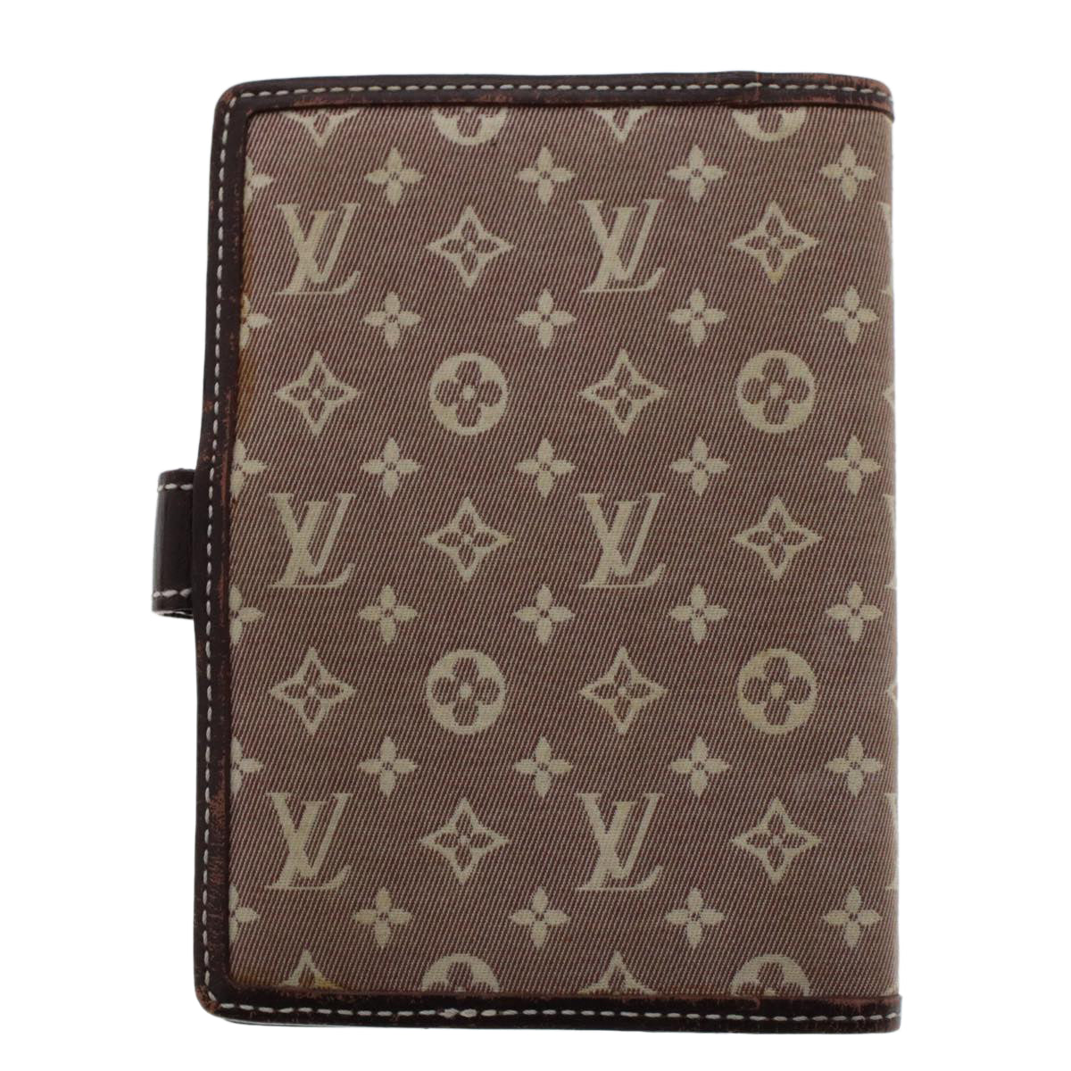 LOUIS VUITTON Monogram Ideal Agenda PM Day Planner Cover Red R21082 bs6290