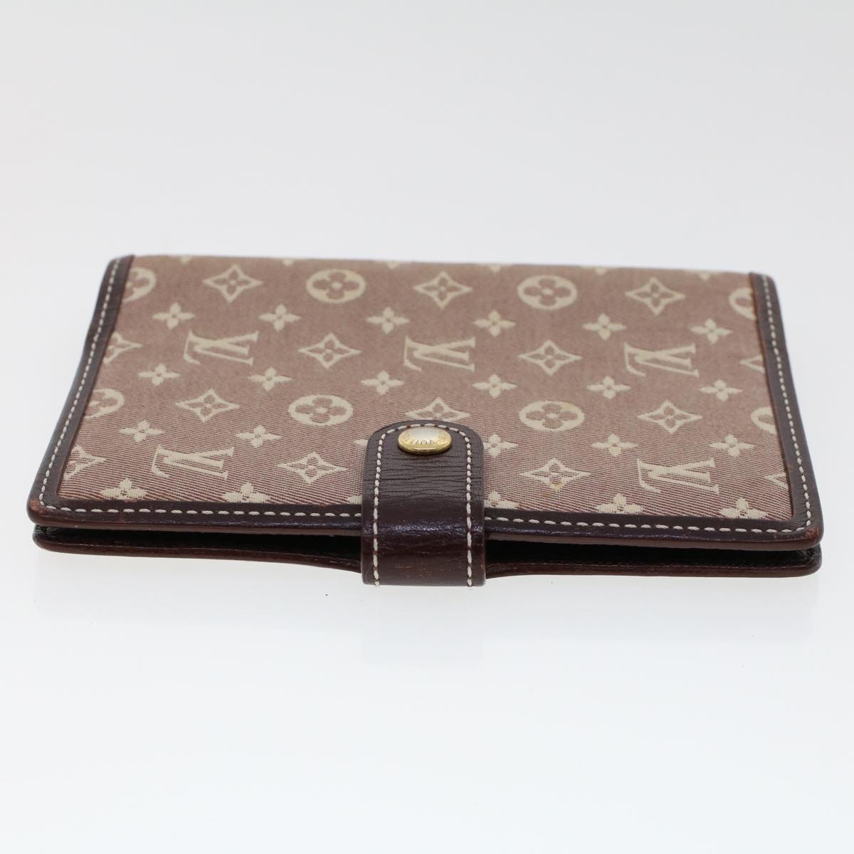 LOUIS VUITTON Monogram Ideal Agenda PM Day Planner Cover Red R21082 bs6290