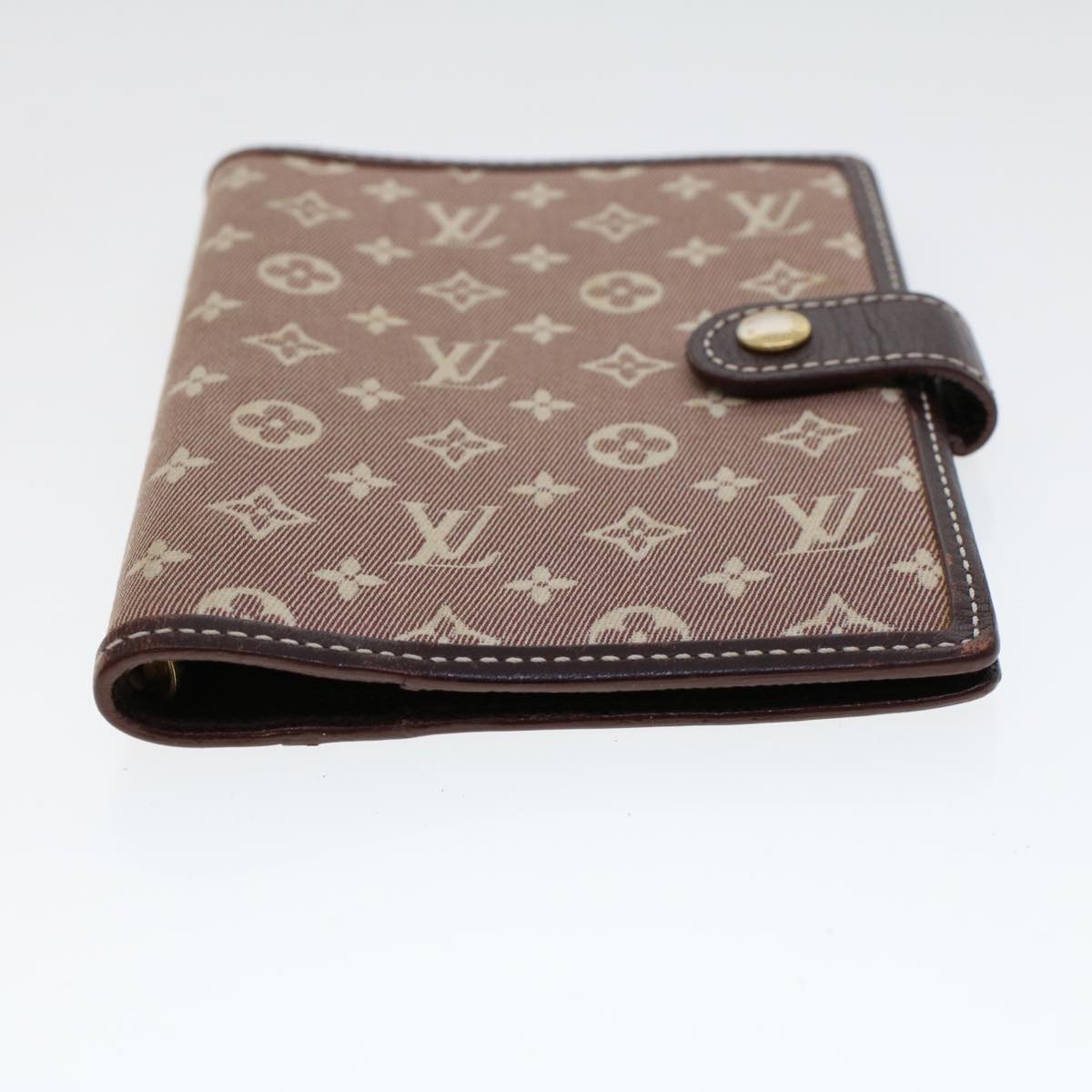 LOUIS VUITTON Monogram Ideal Agenda PM Day Planner Cover Red R21082 bs6290