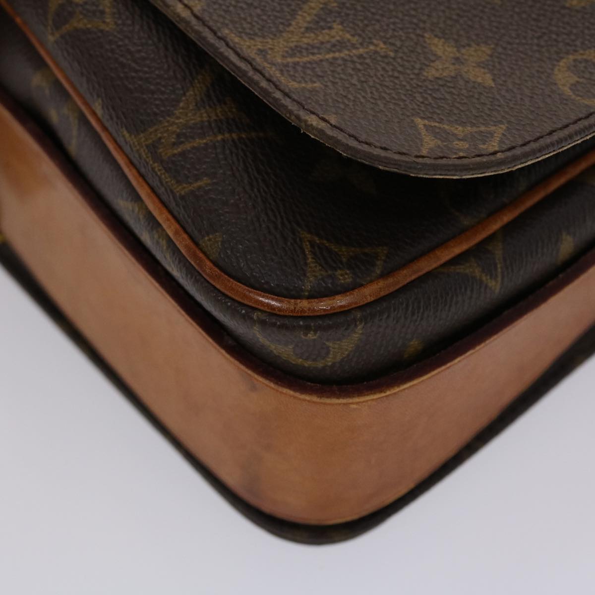 LOUIS VUITTON Monogram Cartouchiere GM Shoulder Bag M51252 LV bs6322