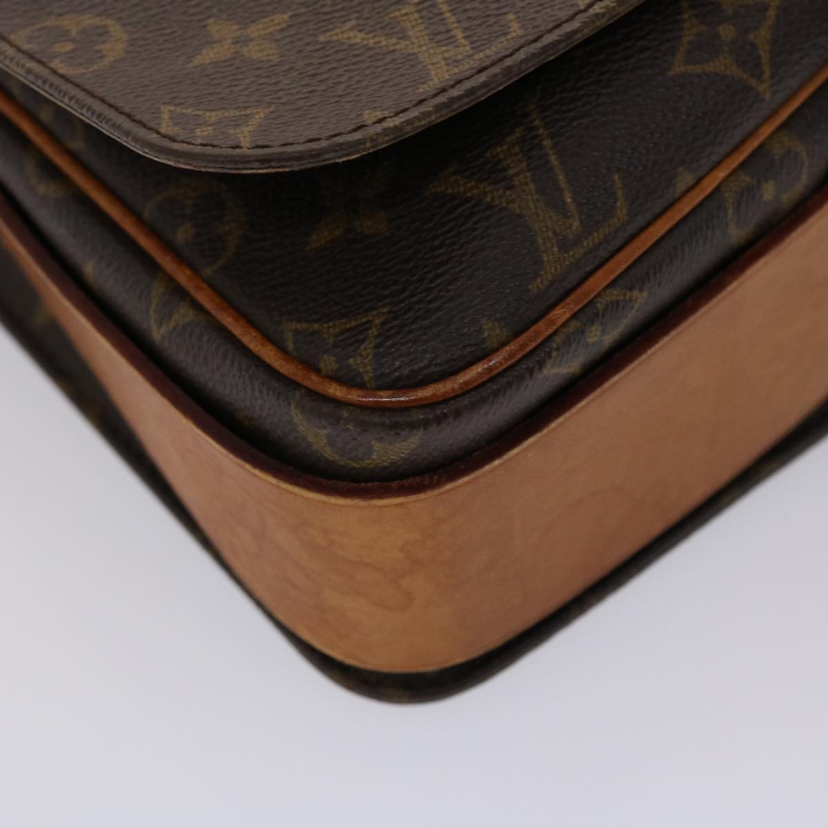 LOUIS VUITTON Monogram Cartouchiere GM Shoulder Bag M51252 LV bs6322