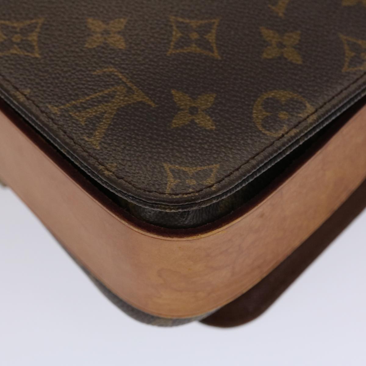 LOUIS VUITTON Monogram Cartouchiere GM Shoulder Bag M51252 LV bs6322