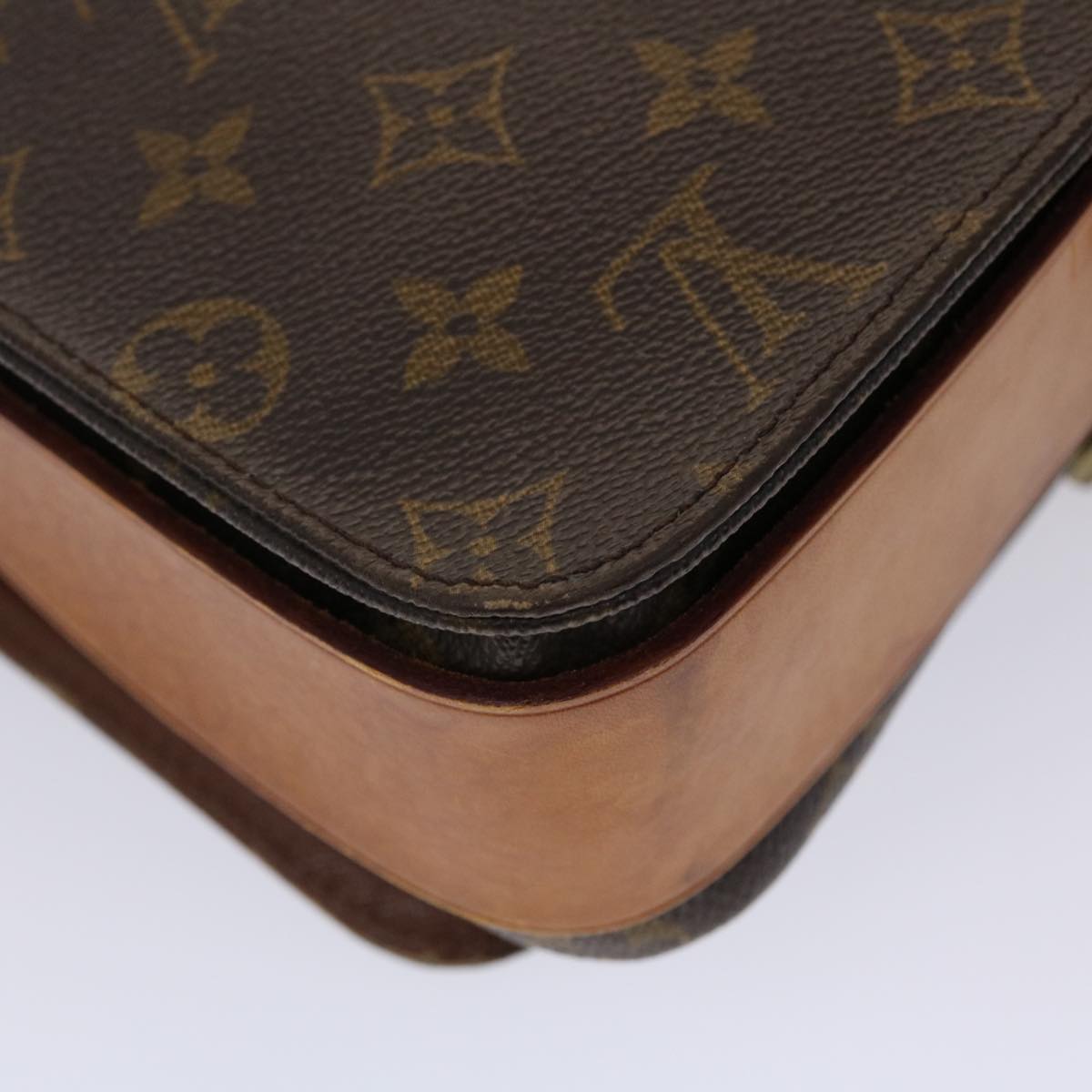 LOUIS VUITTON Monogram Cartouchiere GM Shoulder Bag M51252 LV bs6322