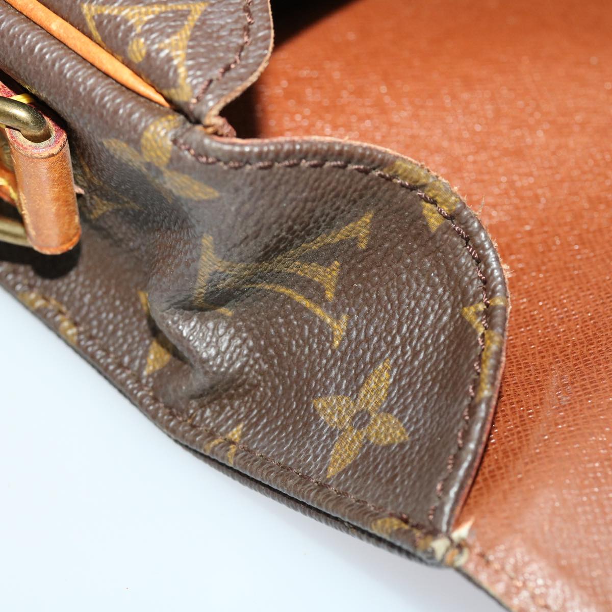 LOUIS VUITTON Monogram Cartouchiere GM Shoulder Bag M51252 LV bs6322