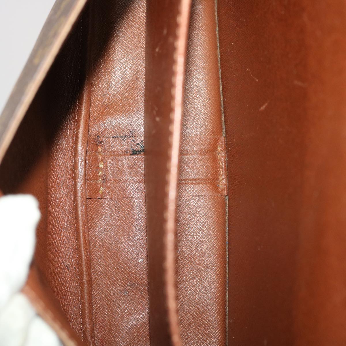 LOUIS VUITTON Monogram Cartouchiere GM Shoulder Bag M51252 LV bs6322