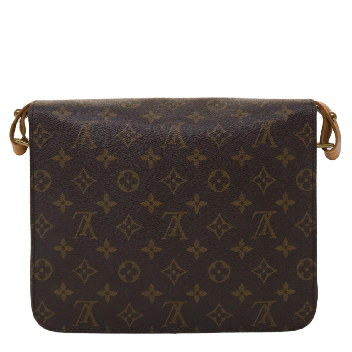 LOUIS VUITTON Monogram Cartouchiere GM Shoulder Bag M51252 LV bs6322