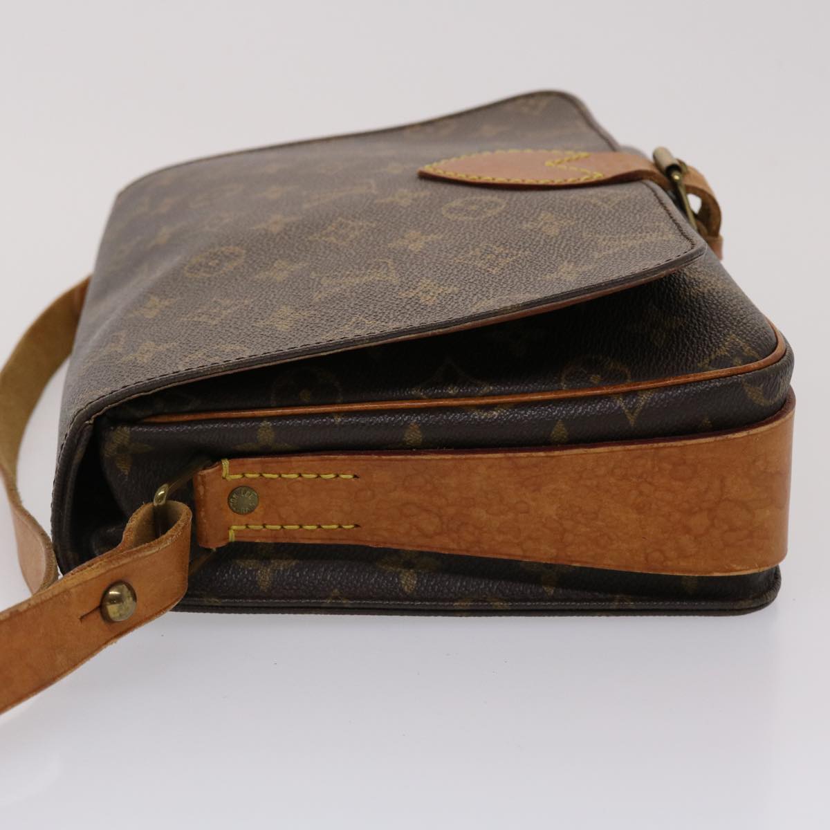 LOUIS VUITTON Monogram Cartouchiere GM Shoulder Bag M51252 LV bs6322