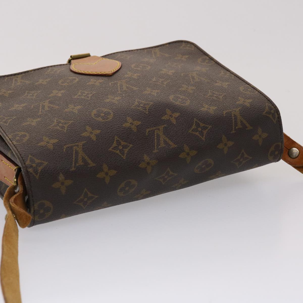 LOUIS VUITTON Monogram Cartouchiere GM Shoulder Bag M51252 LV bs6322