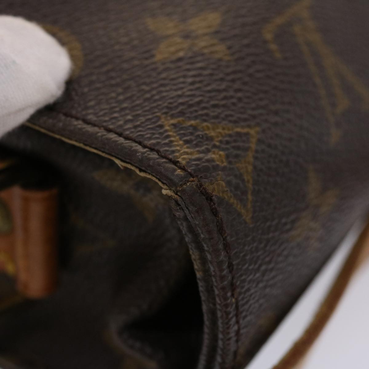 LOUIS VUITTON Monogram Cartouchiere GM Shoulder Bag M51252 LV bs6322