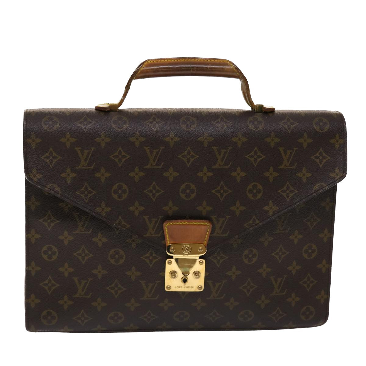 LOUIS VUITTON Monogram Serviette Conseiller Briefcase M53331 LV bs6326