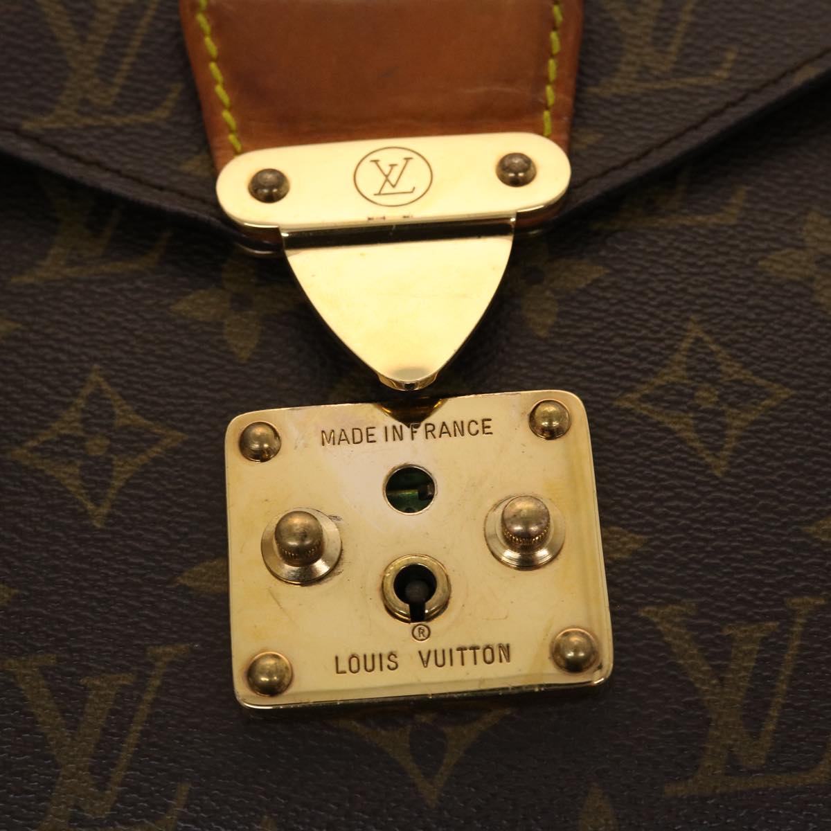 LOUIS VUITTON Monogram Serviette Conseiller Briefcase M53331 LV bs6326