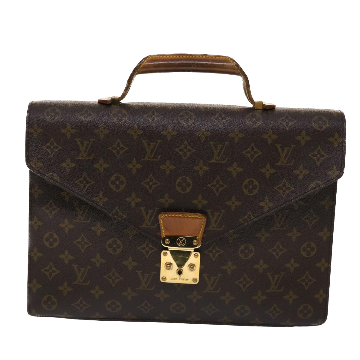 LOUIS VUITTON Monogram Serviette Conseiller Briefcase M53331 LV bs6326