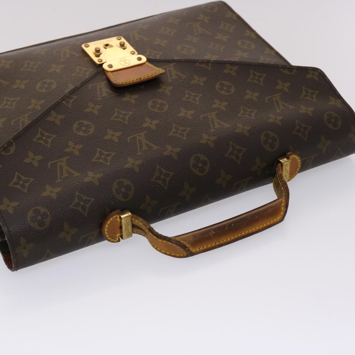LOUIS VUITTON Monogram Serviette Conseiller Briefcase M53331 LV bs6326