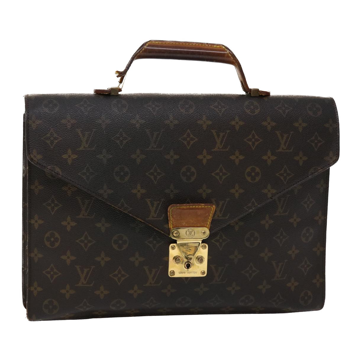 LOUIS VUITTON Monogram Serviette Conseiller Briefcase M53331 LV bs6327