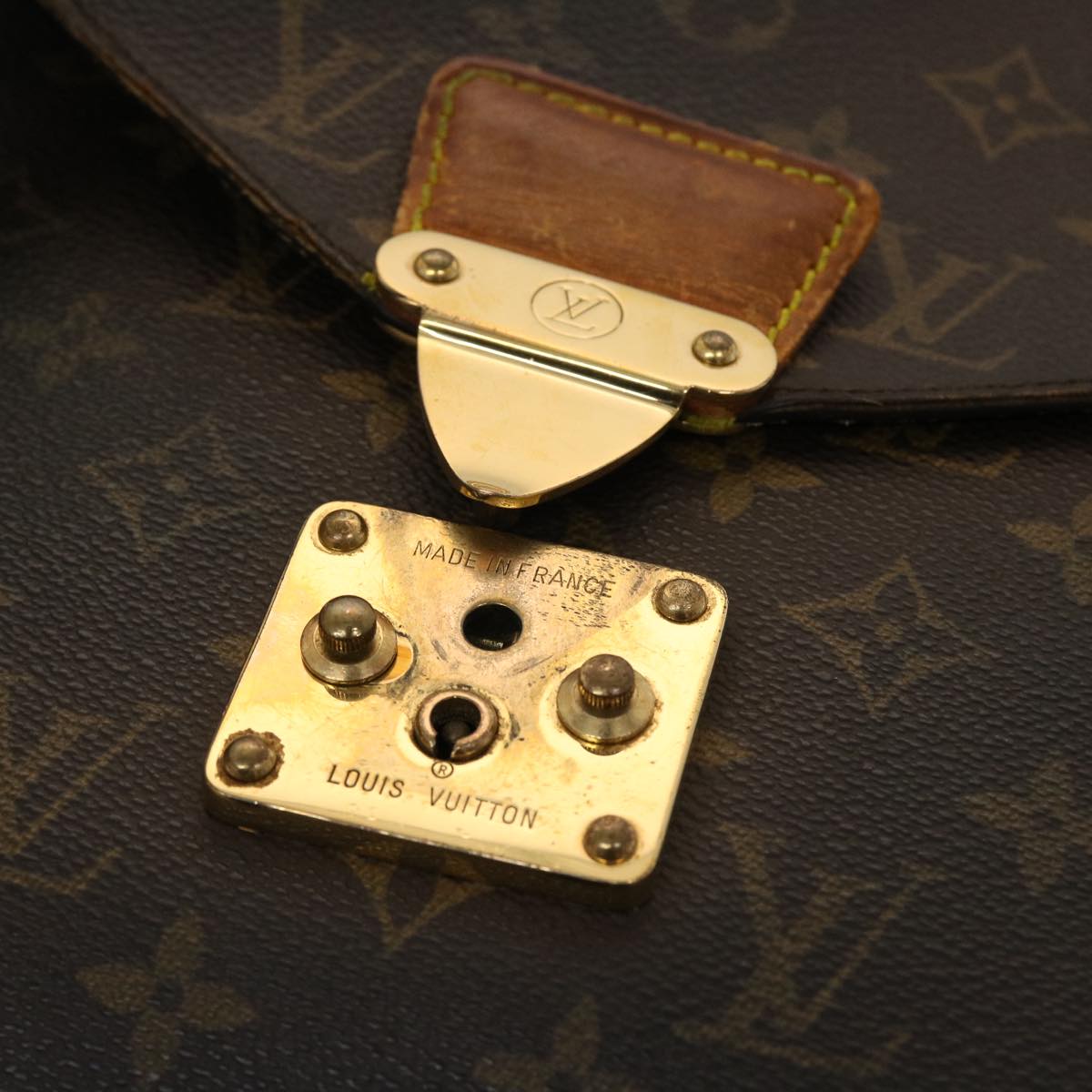 LOUIS VUITTON Monogram Serviette Conseiller Briefcase M53331 LV bs6327