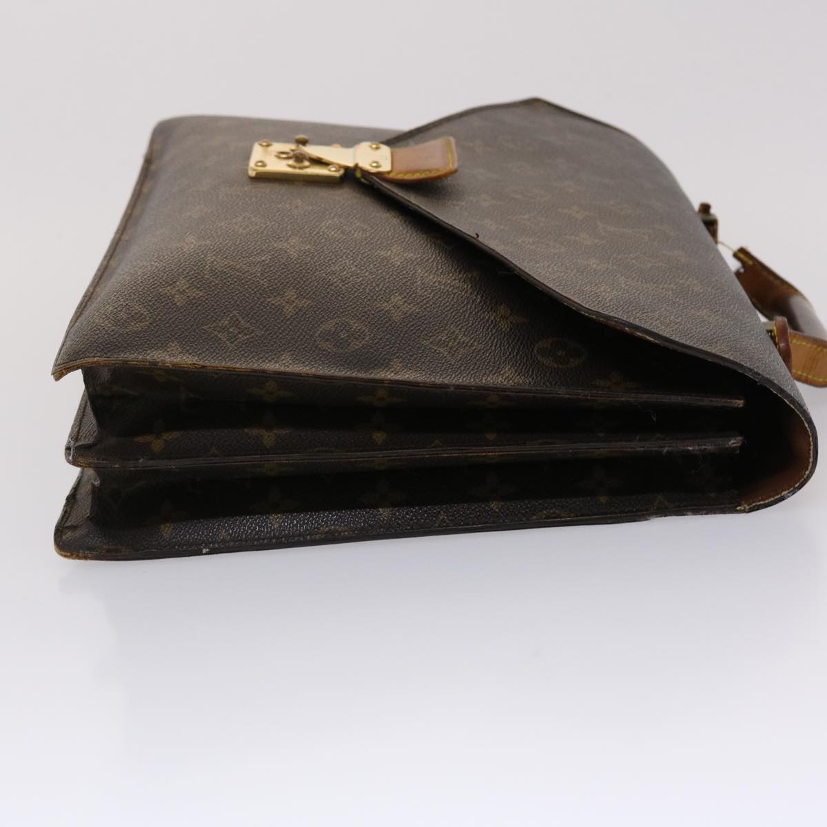 LOUIS VUITTON Monogram Serviette Conseiller Briefcase M53331 LV bs6327