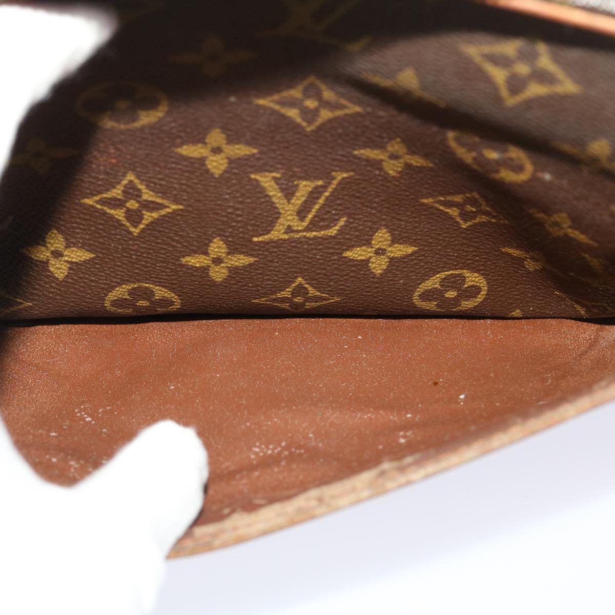 LOUIS VUITTON Monogram Compiegne 28 Clutch Bag M51845 LV bs6334