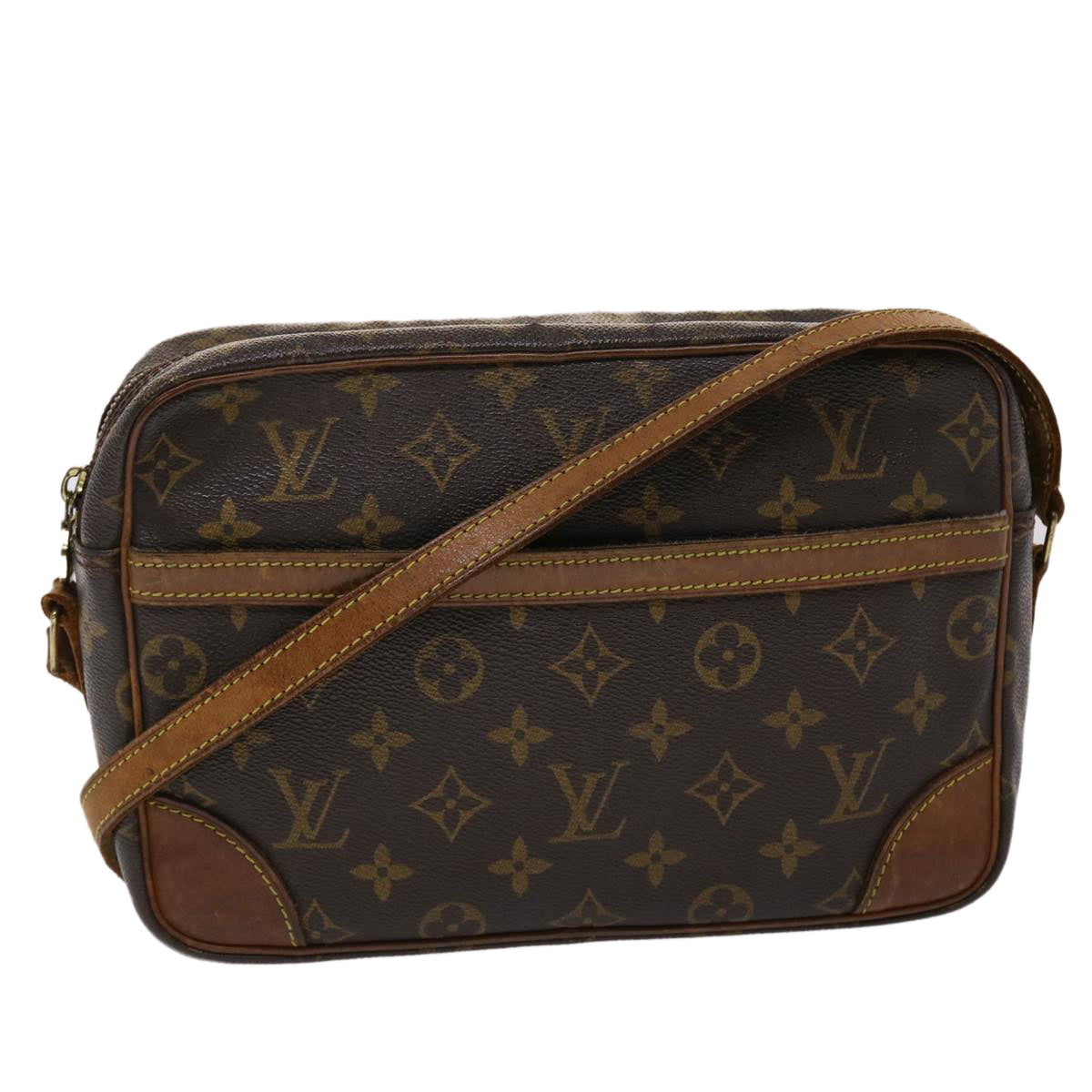 LOUIS VUITTON Monogram Trocadero 27 Shoulder Bag M51274 LV bs6335
