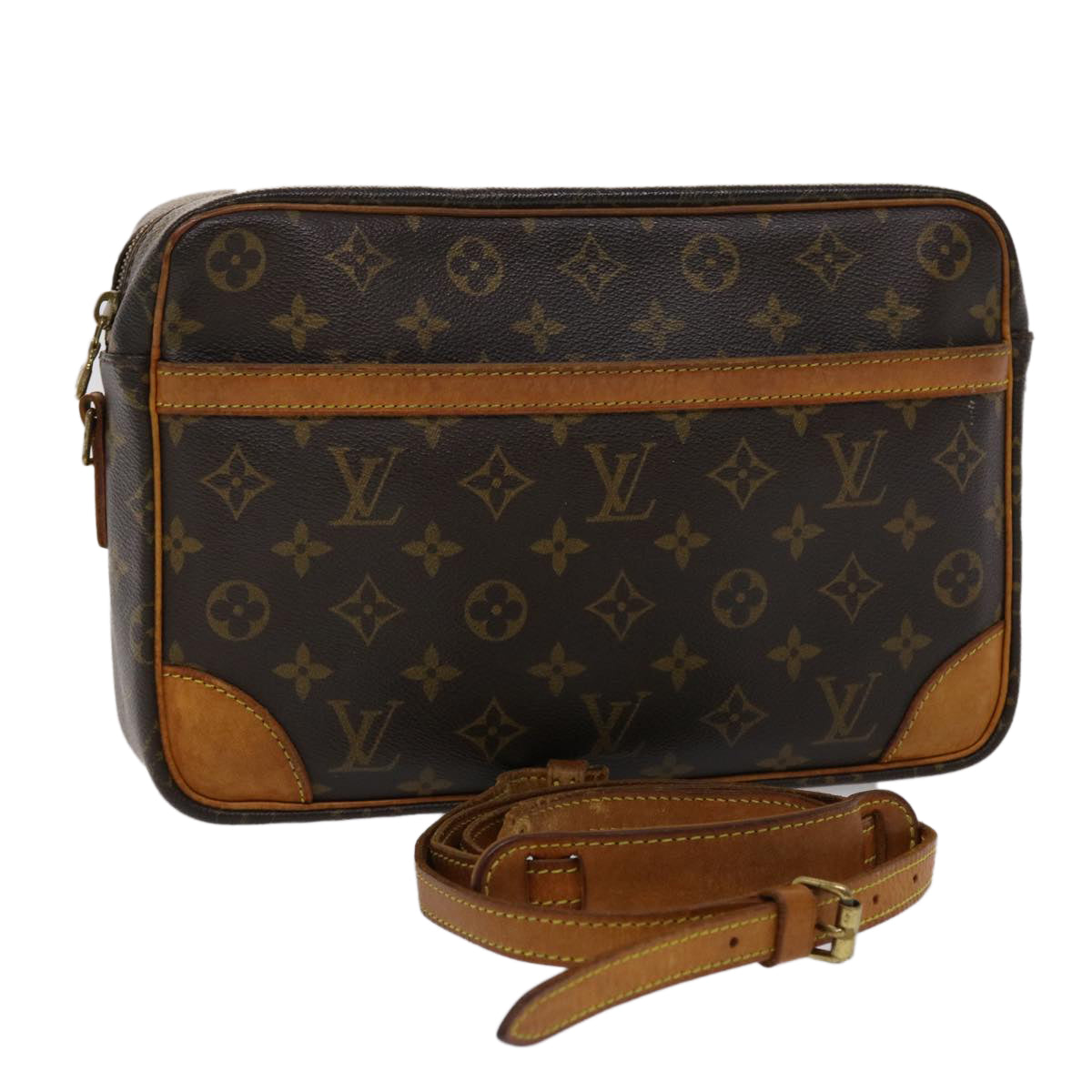 LOUIS VUITTON Monogram Trocadero 30 Shoulder Bag M51272 LV bs6336
