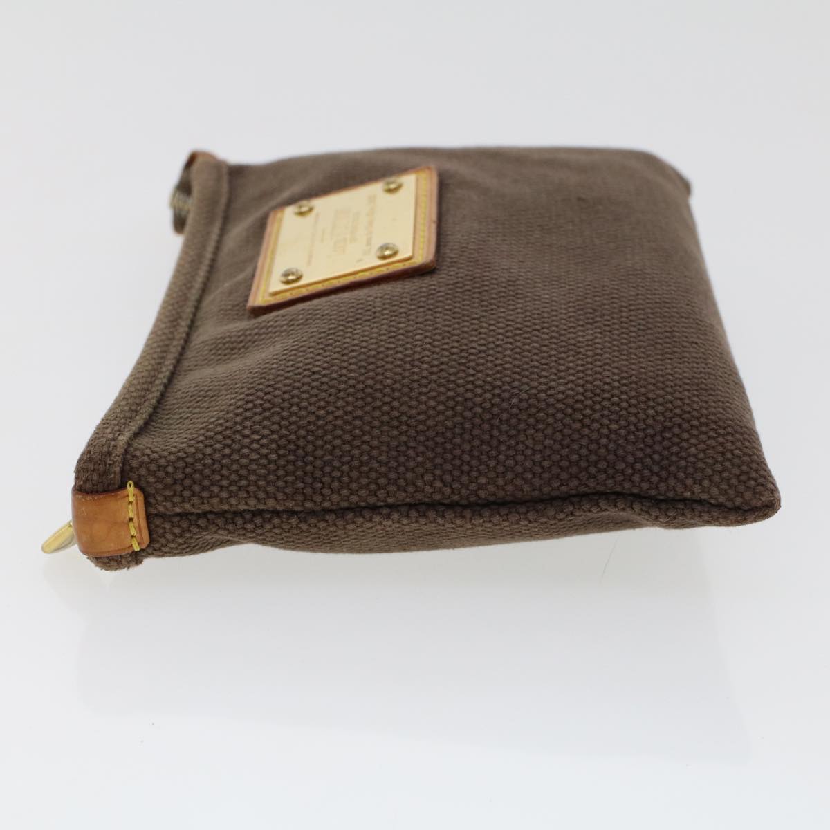 LOUIS VUITTON Antigua Pochette Pratt PM Pouch Brown M40068 LV bs6338