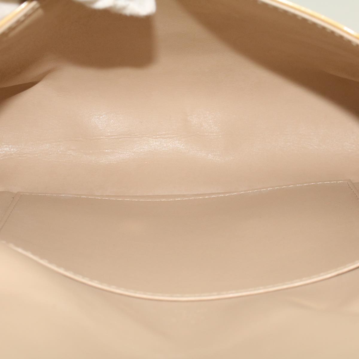 LOUIS VUITTON Monogram Vernis Thompson Street Bag Beige M91301 LV bs6341