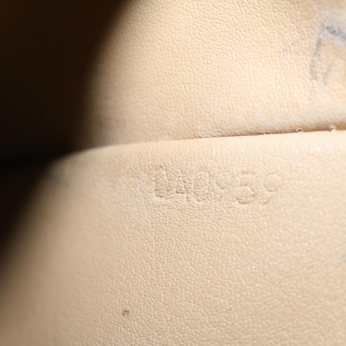 LOUIS VUITTON Monogram Vernis Thompson Street Bag Beige M91301 LV bs6341