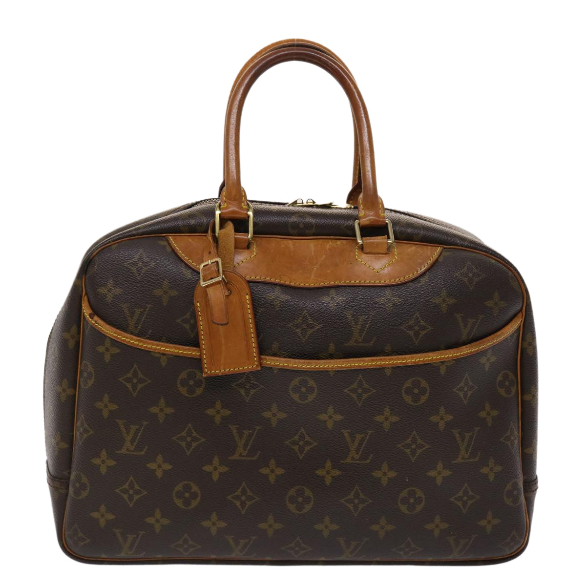 LOUIS VUITTON Monogram Deauville Hand Bag M47270 LV bs6345