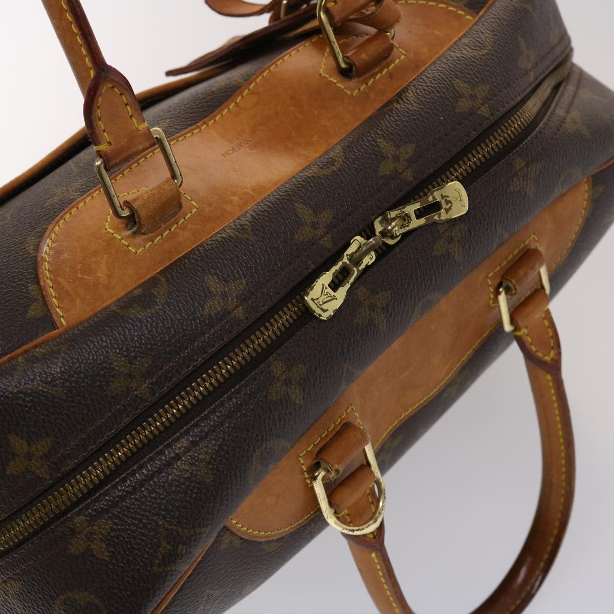 LOUIS VUITTON Monogram Deauville Hand Bag M47270 LV bs6345