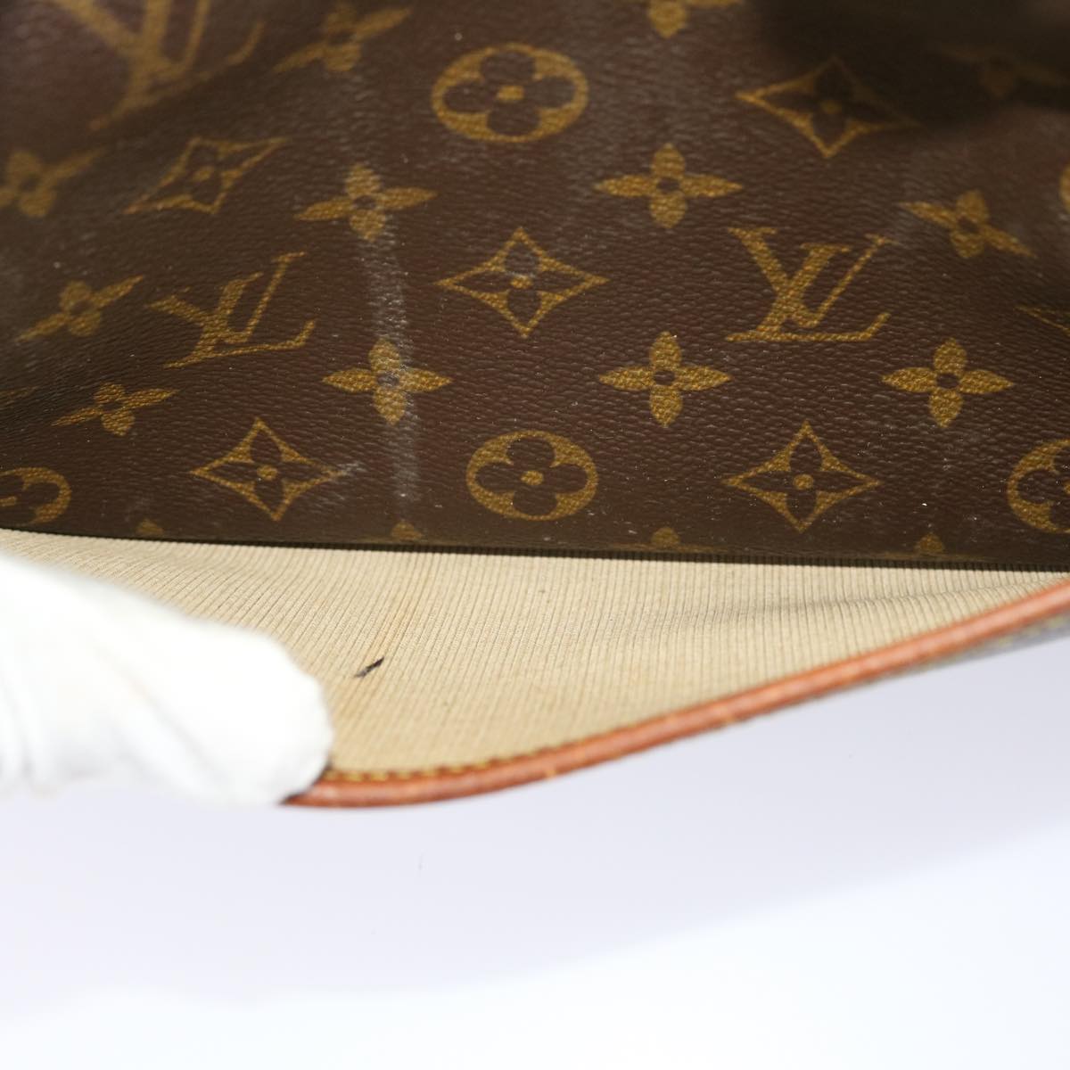 LOUIS VUITTON Monogram Deauville Hand Bag M47270 LV bs6346