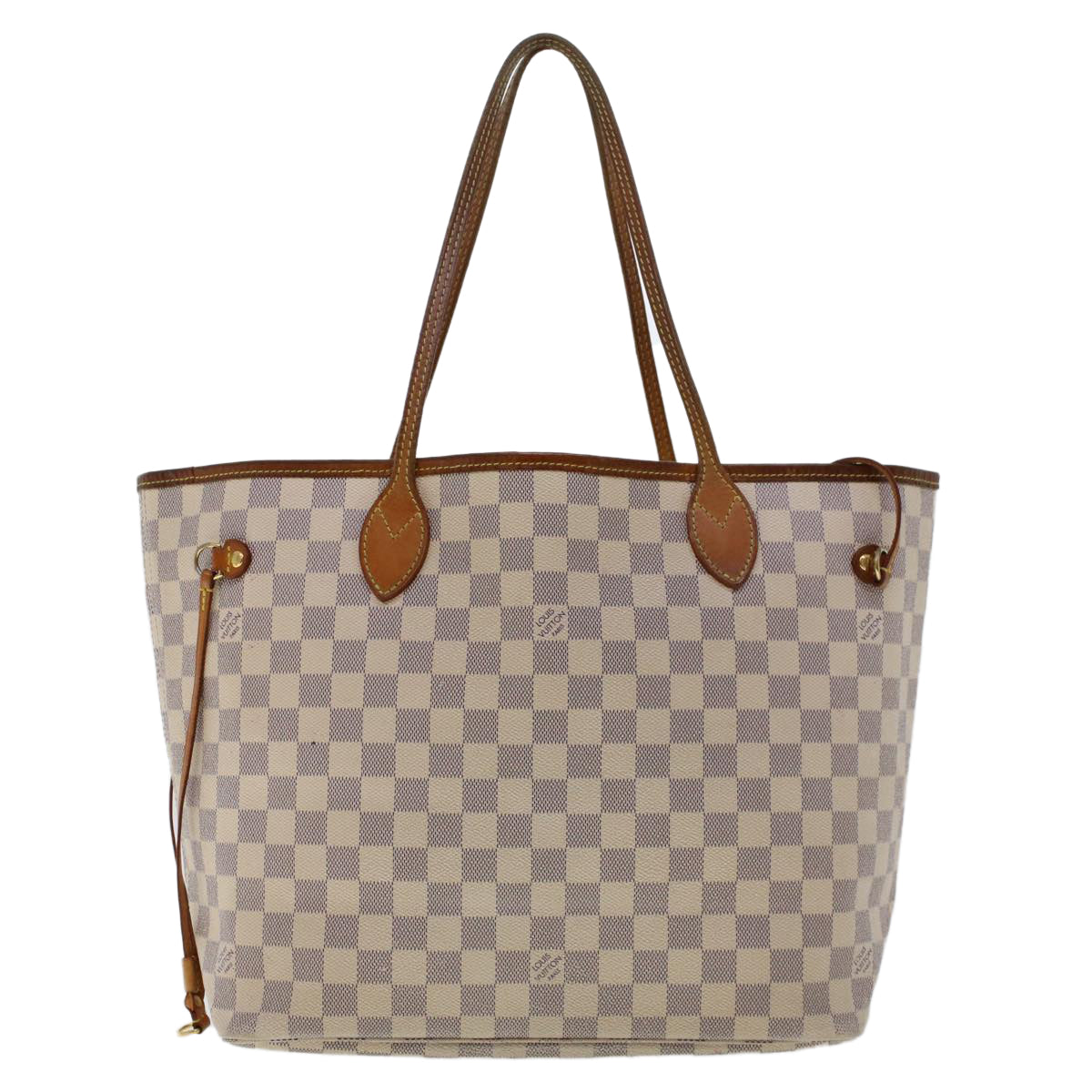 LOUIS VUITTON Damier Azur Neverfull MM Tote Bag N41605 LV bs6351
