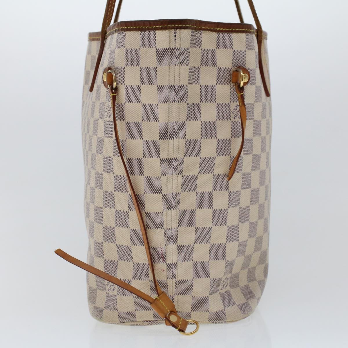 LOUIS VUITTON Damier Azur Neverfull MM Tote Bag N41605 LV bs6351