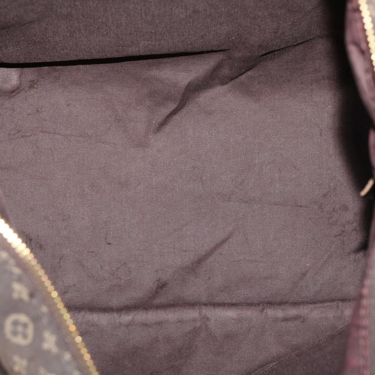 LOUIS VUITTON Monogram Idylle Ballad PM Tote Bag Dark Brown M40573 bs6369