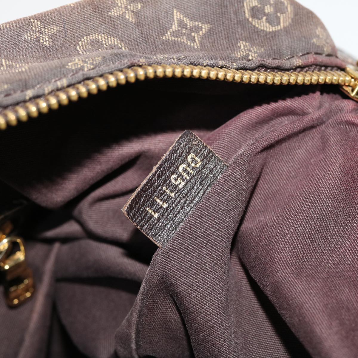 LOUIS VUITTON Monogram Idylle Ballad PM Tote Bag Dark Brown M40573 bs6369