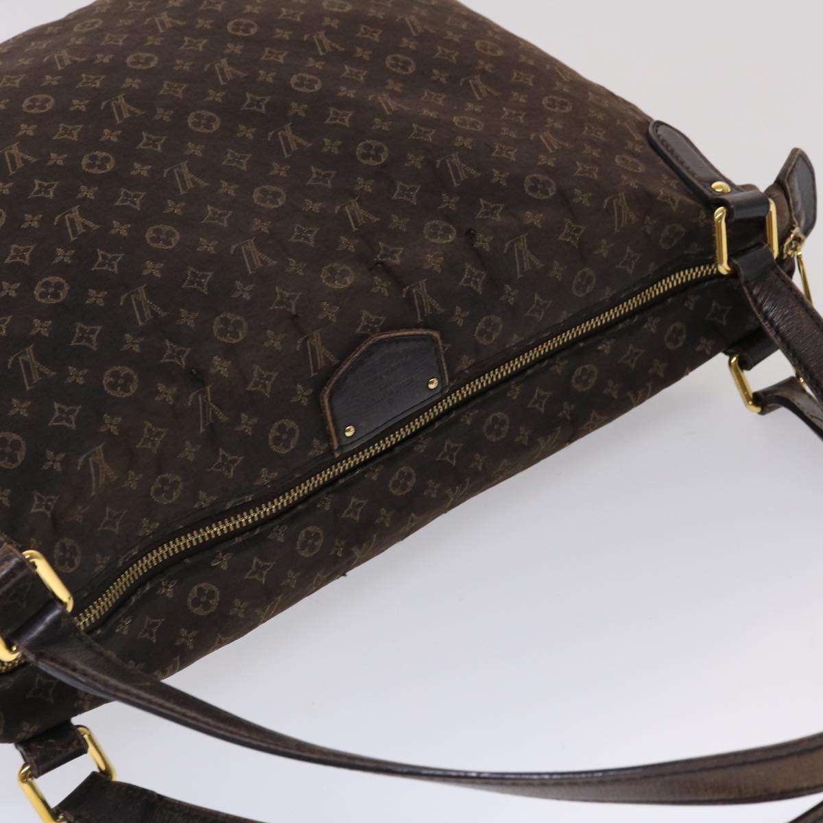LOUIS VUITTON Monogram Idylle Ballad PM Tote Bag Dark Brown M40573 bs6369
