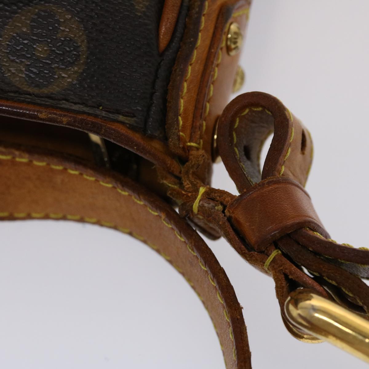 LOUIS VUITTON Monogram Hudson GM Shoulder Bag M40045 LV bs6371