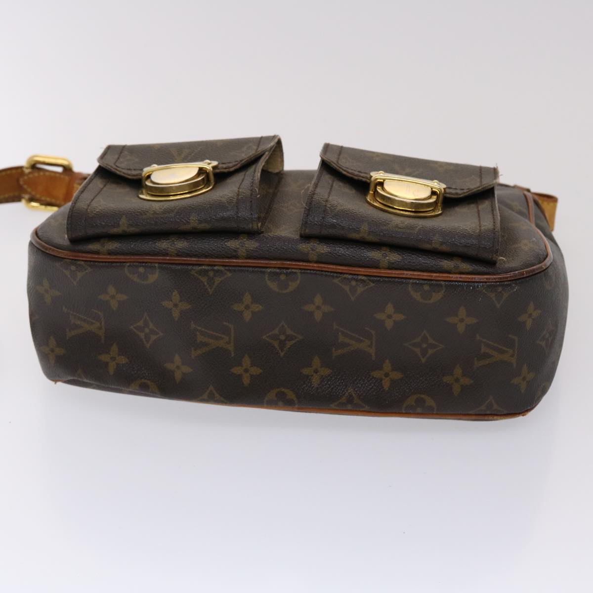 LOUIS VUITTON Monogram Hudson GM Shoulder Bag M40045 LV bs6371
